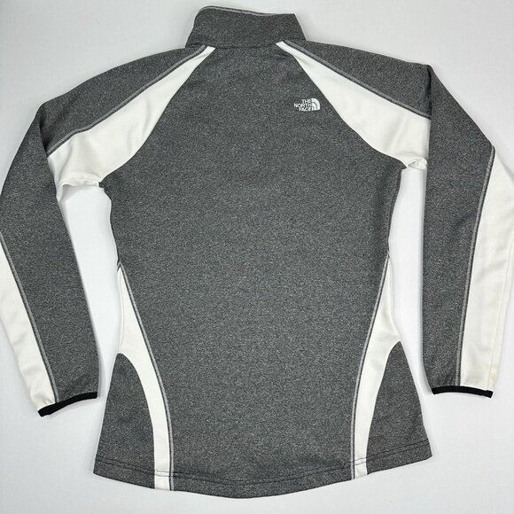 The North Face Women's Gray 1/4 Zip Pullover Long Sleeve Activewear Top M/C39.25 - Picture 6 of 15